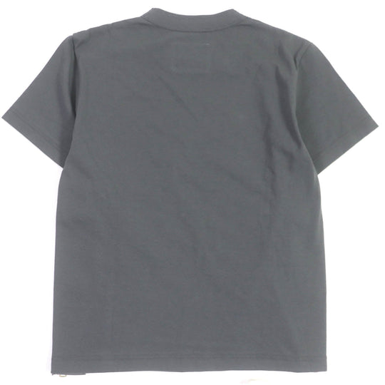 Sacai Short sleeve T-shirt Main: 100% cotton gray mens Zero size Used Authentic