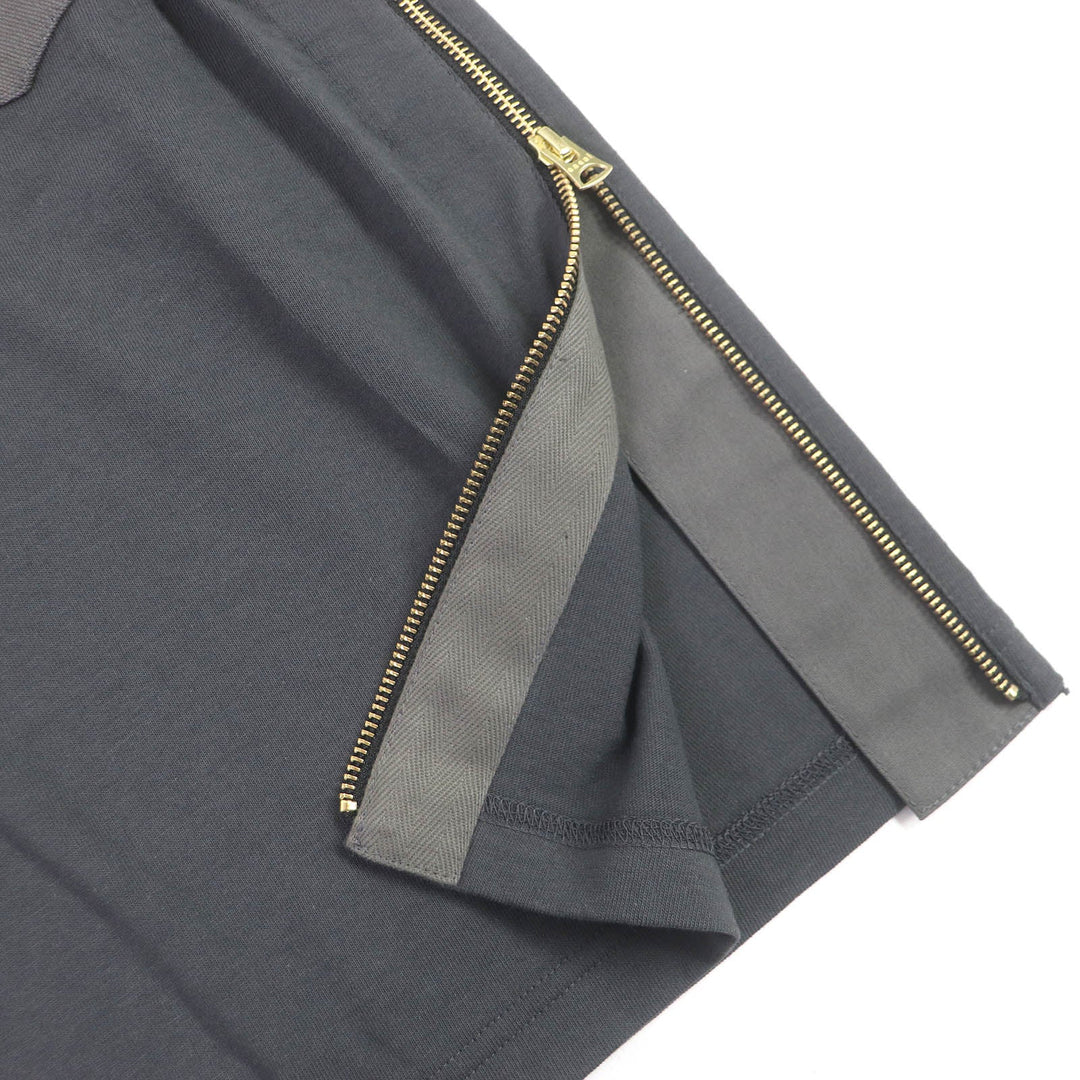 Sacai Short sleeve T-shirt Main: 100% cotton gray mens Zero size Used Authentic