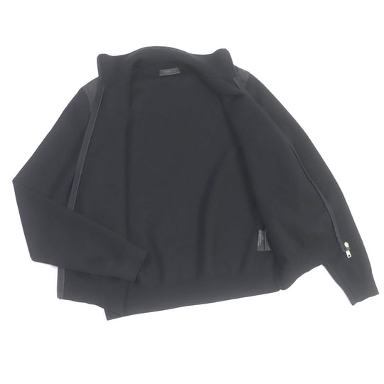 PRADA Blouson UMC134 Main: 100% virgin wool, Part: 100% polyamide (nylon) black mens 46 Used Authentic