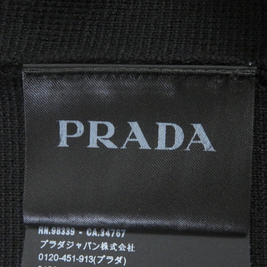 PRADA Blouson UMC134 Main: 100% virgin wool, Part: 100% polyamide (nylon) black mens 46 Used Authentic