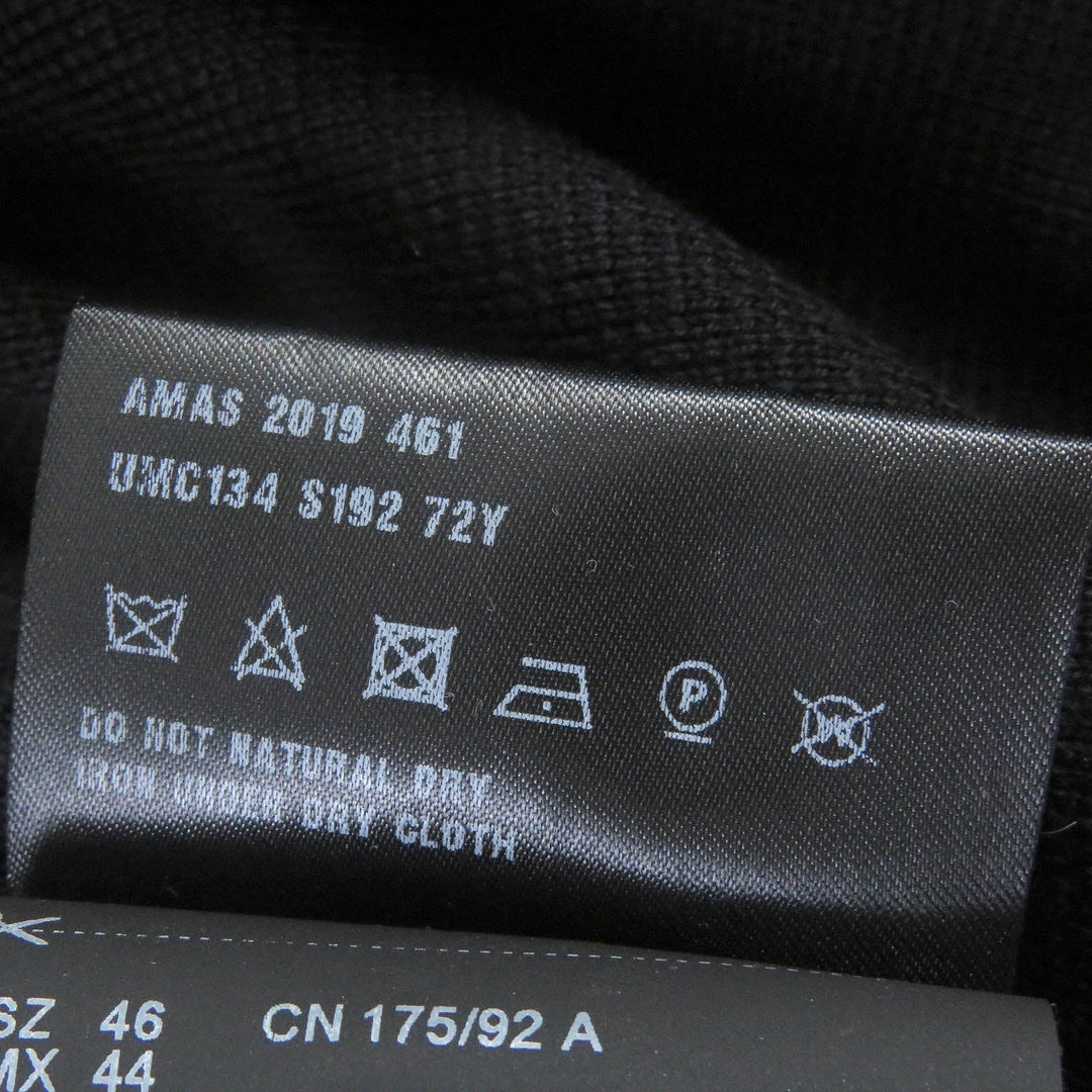 PRADA Blouson UMC134 Main: 100% virgin wool, Part: 100% polyamide (nylon) black mens 46 Used Authentic