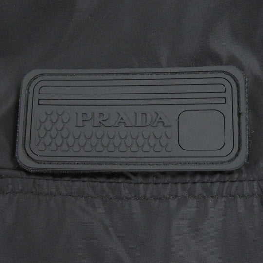 PRADA Blouson UMC134 Main: 100% virgin wool, Part: 100% polyamide (nylon) black mens 46 Used Authentic