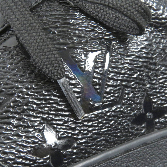 LOUIS VUITTON Low cut sneakers Main: Leather, Main: PVC black Rivoli Line mens 6 Used Authentic