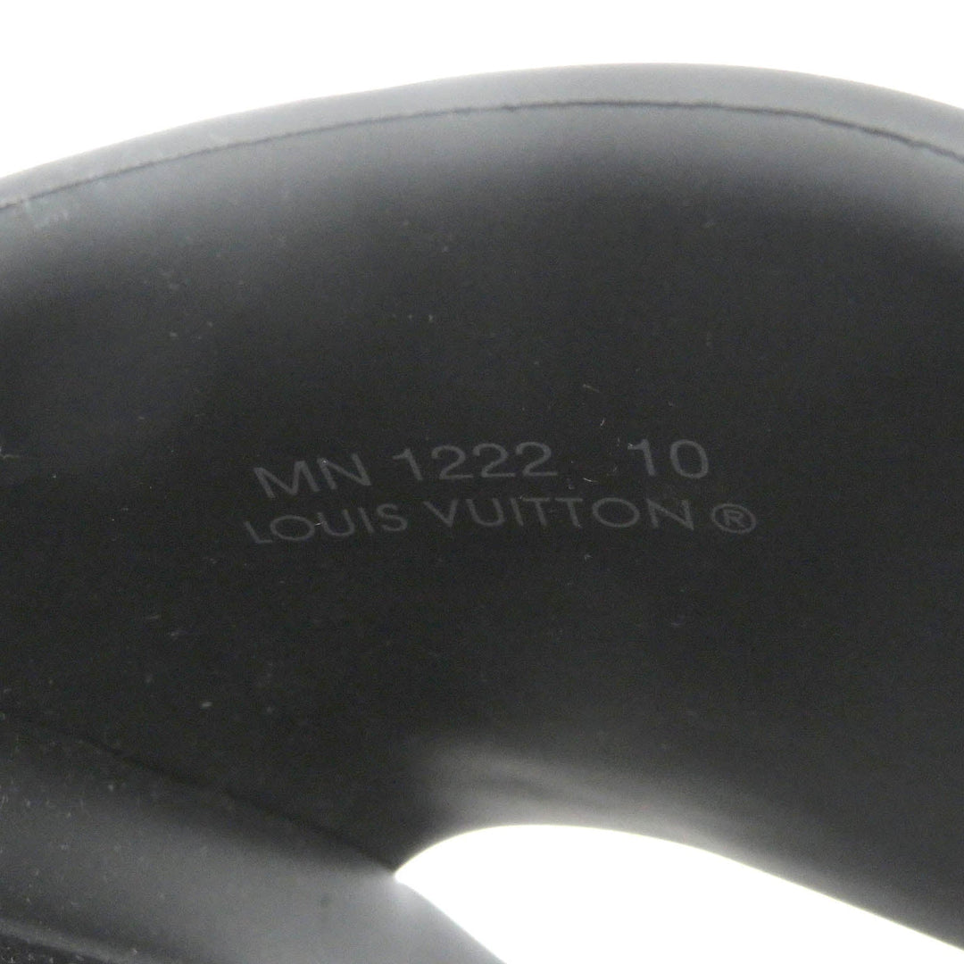 LOUIS VUITTON Sandals 1A9FKI Main: Rubber black Waterfront Line mens 10 Used Authentic