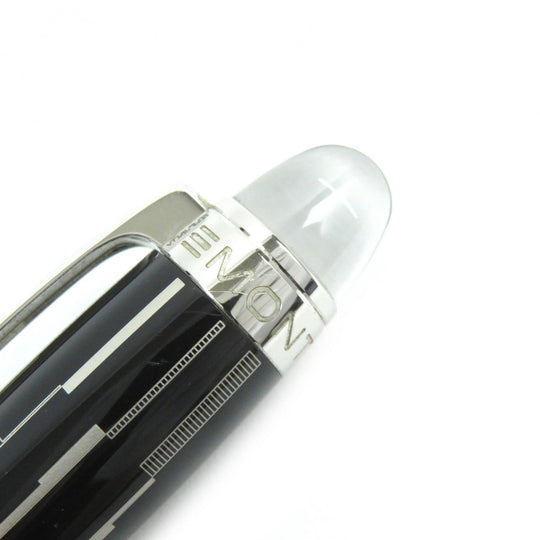 MONTBLANC Ballpoint pen 104227 Platinum , lacquer finish Silver Starwalker Black Mystery mens Used Authentic
