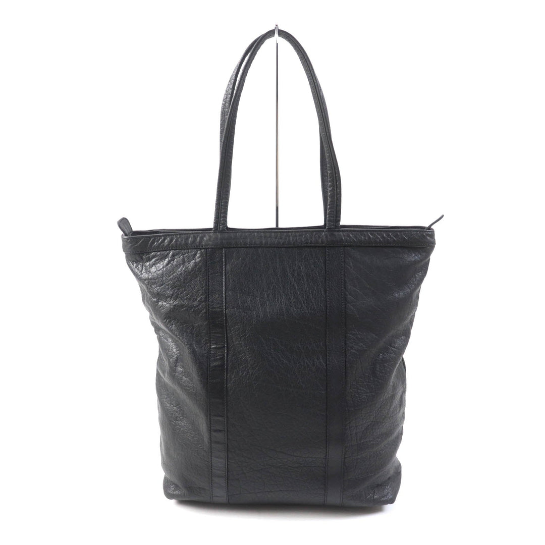 IBIZA Tote Bag Main: Leather black Women Used Authentic