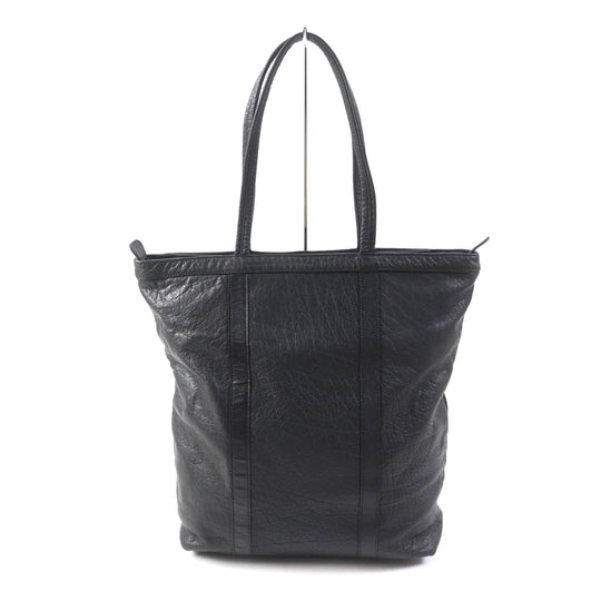 IBIZA Tote Bag Main: Leather black Women Used Authentic