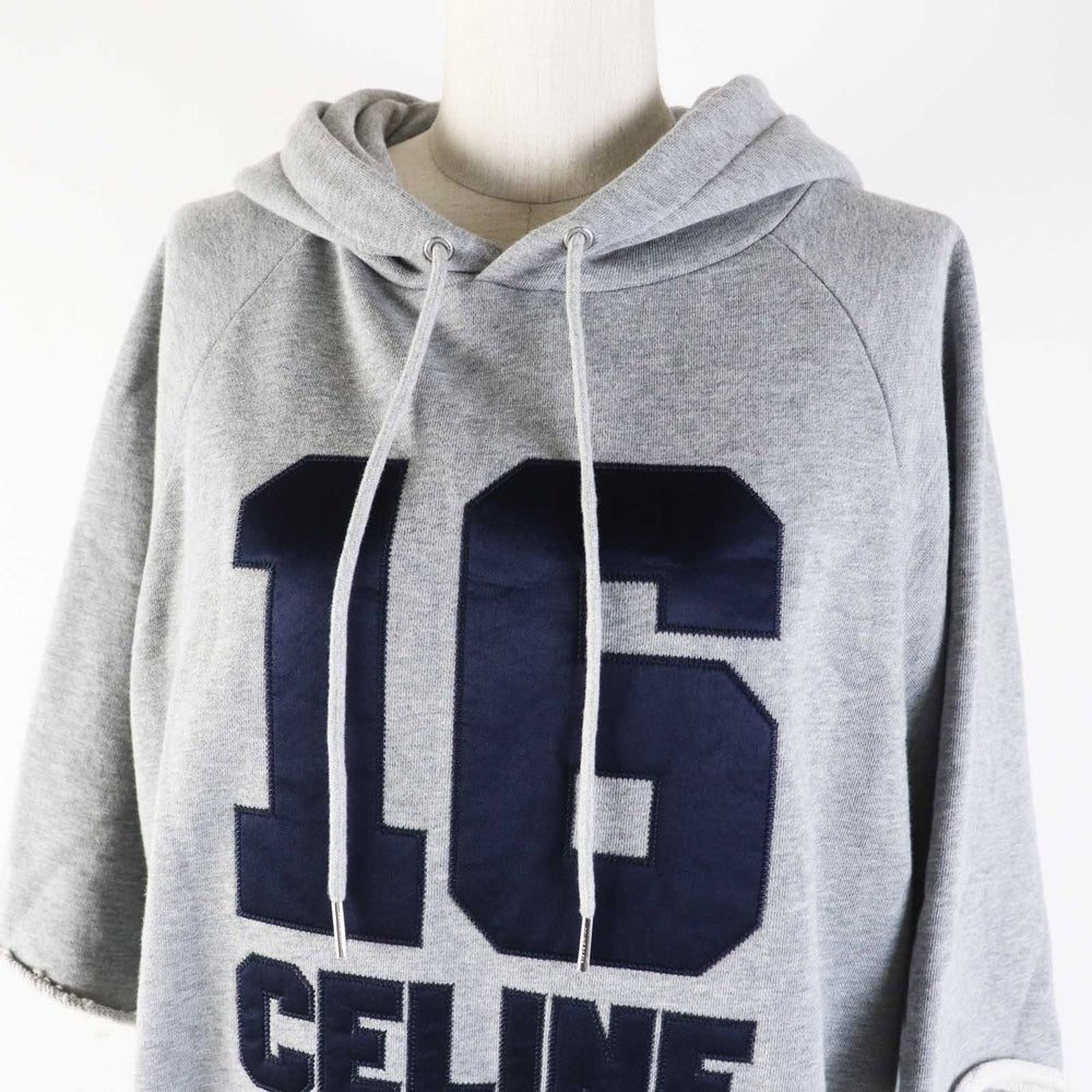 CELINE one piece 2X83D670Q Main: 100% cotton gray Women XS Used Authentic