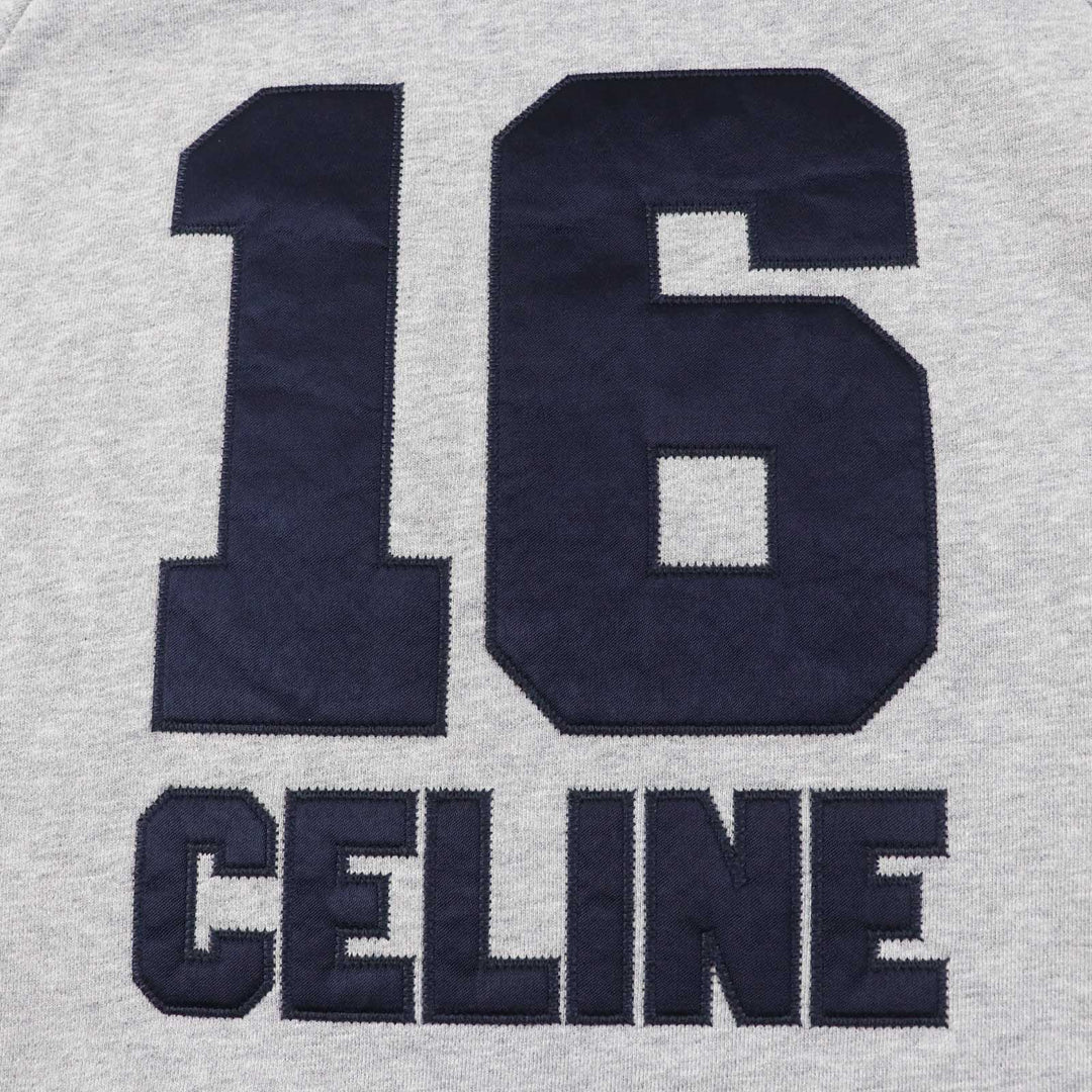 CELINE one piece 2X83D670Q Main: 100% cotton gray Women XS Used Authentic