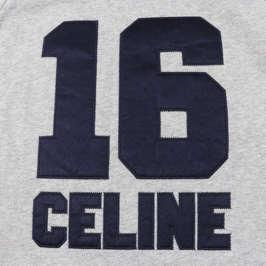 CELINE one piece 2X83D670Q Main: 100% cotton gray Women XS Used Authentic