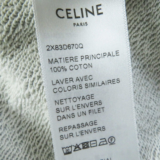 CELINE one piece 2X83D670Q Main: 100% cotton gray Women XS Used Authentic