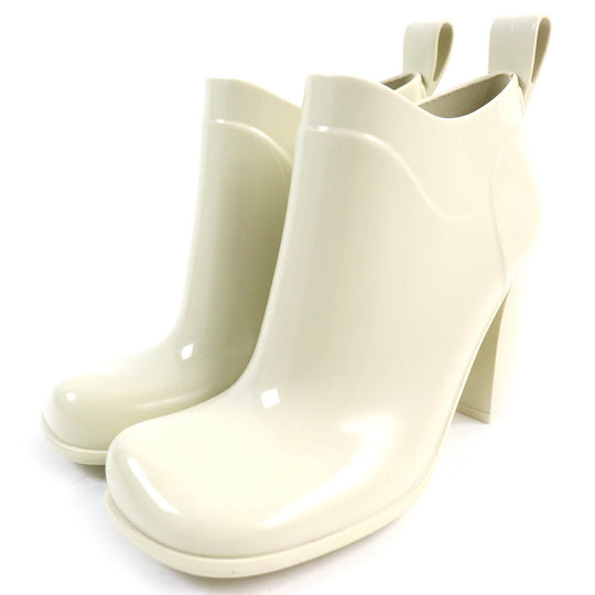 BOTTEGAVENETA Rain shoes Main: Rubber Ivory Shine Women 38 Used Authentic