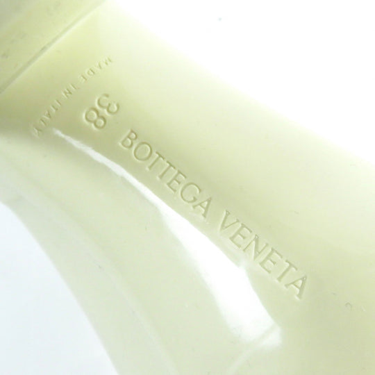 BOTTEGAVENETA Rain shoes Main: Rubber Ivory Shine Women 38 Used Authentic