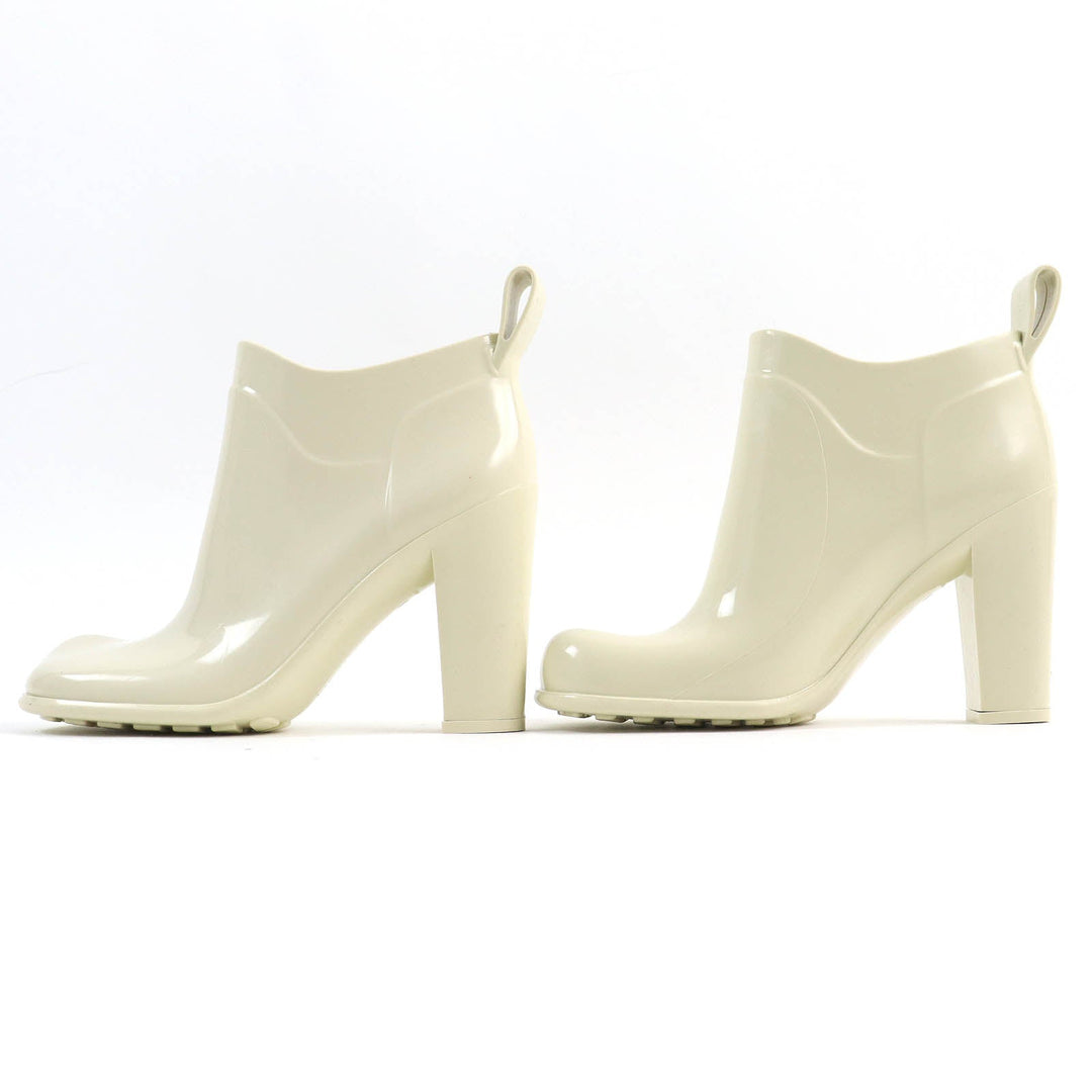 BOTTEGAVENETA Rain shoes Main: Rubber Ivory Shine Women 38 Used Authentic
