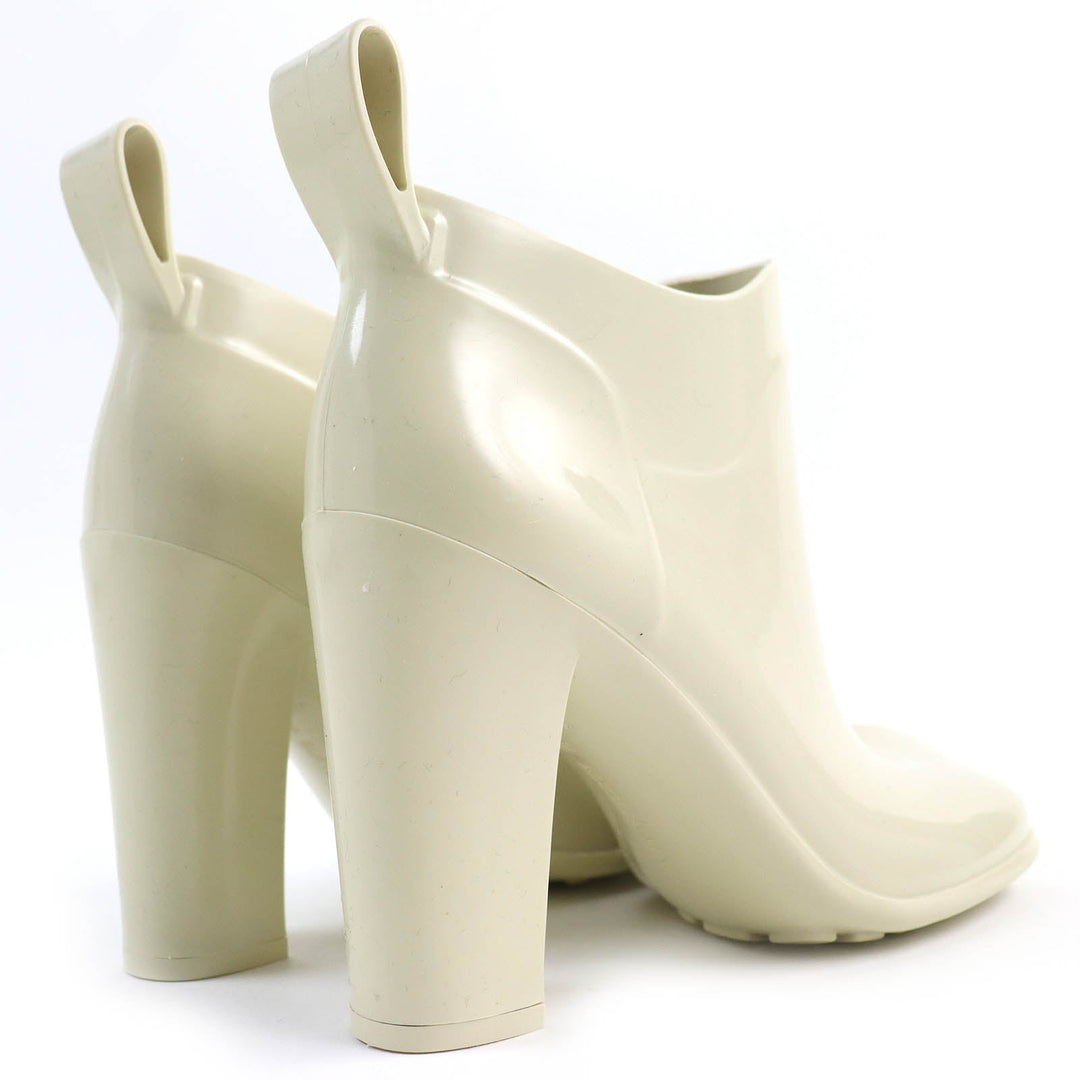 BOTTEGAVENETA Rain shoes Main: Rubber Ivory Shine Women 38 Used Authentic