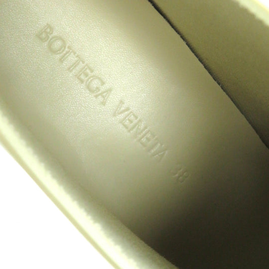 BOTTEGAVENETA Rain shoes Main: Rubber Ivory Shine Women 38 Used Authentic