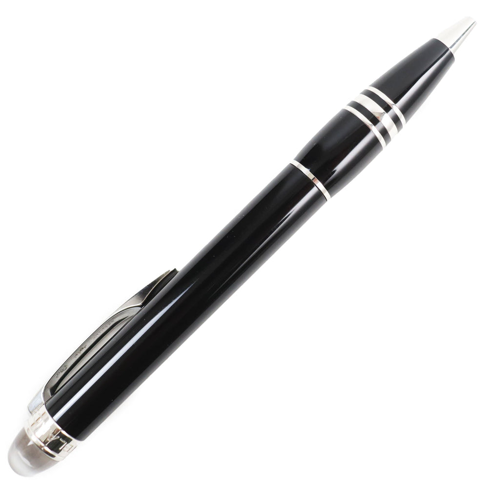 MONTBLANC Ballpoint pen Resin, Platinum black Starwalker mens Used Authentic