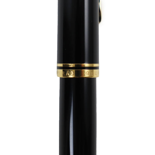 PERIKAN fountain pen Nib: K18 Black gold Sovereign M800 mens Used Authentic
