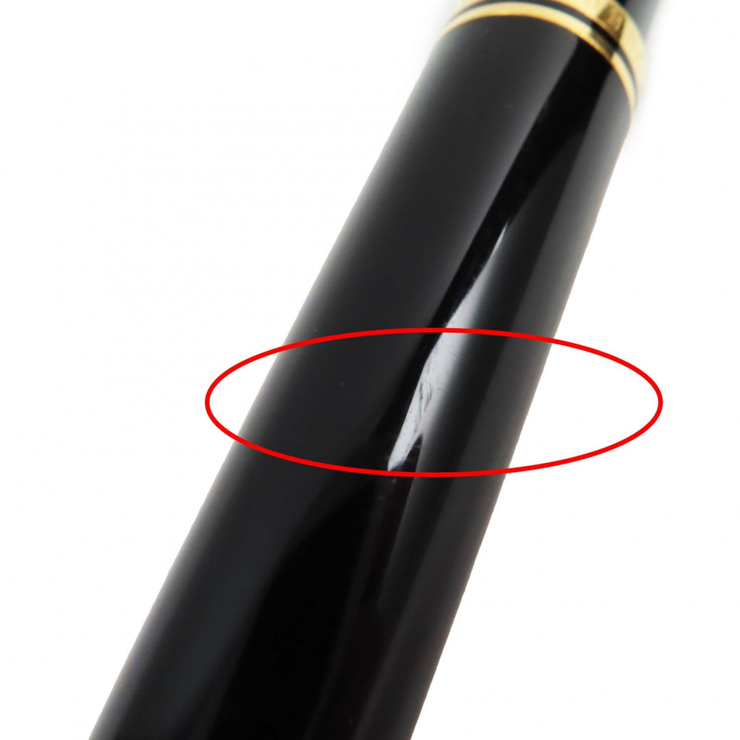 PERIKAN fountain pen Nib: K18 Black gold Sovereign M800 mens Used Authentic