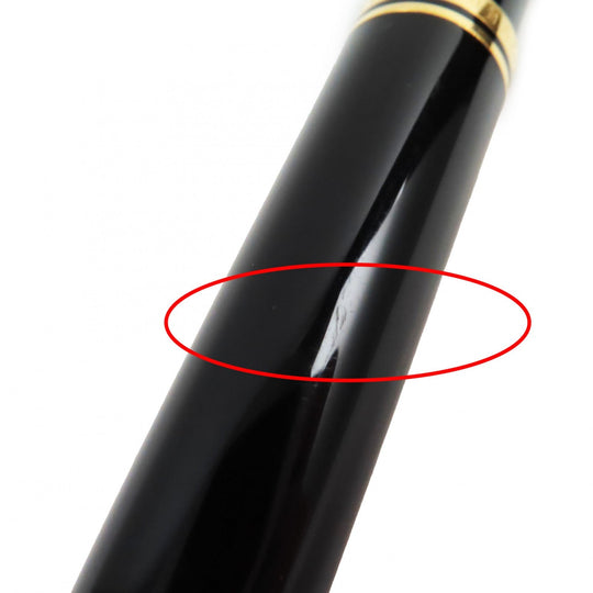 PERIKAN fountain pen Nib: K18 Black gold Sovereign M800 mens Used Authentic