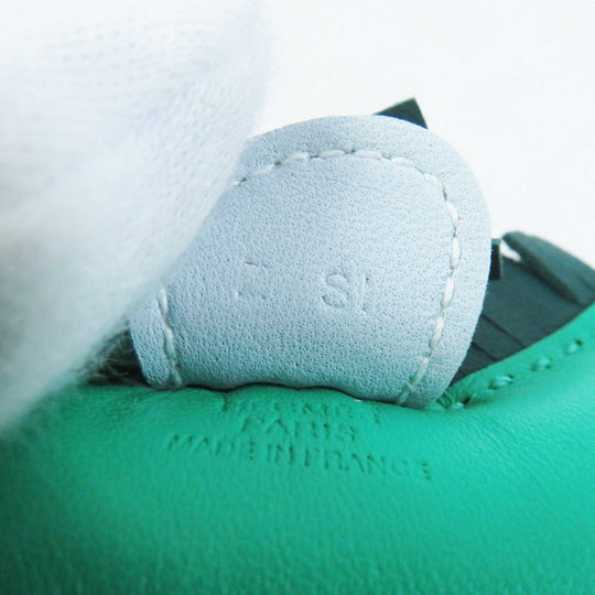 HERMES Bag charm Anyo Miro Mint/Malachite/Blue Brume Rodeo Charm PM Women Used Authentic