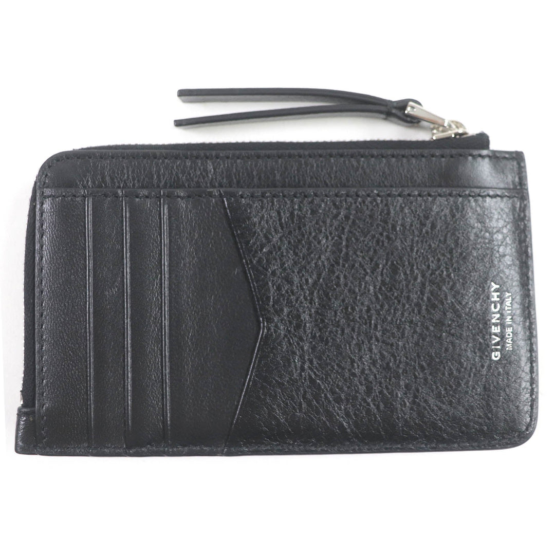 GIVENCHY name card holder BB60LSB1Q7-001 Main: Leather black Voyeur mens Used Authentic