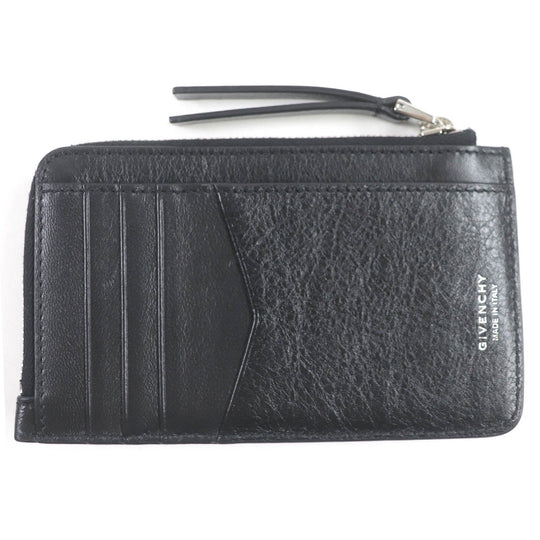 GIVENCHY name card holder BB60LSB1Q7-001 Main: Leather black Voyeur mens Used Authentic