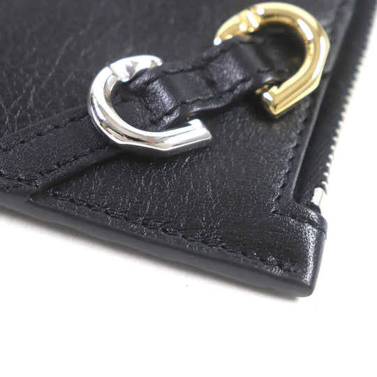 GIVENCHY name card holder BB60LSB1Q7-001 Main: Leather black Voyeur mens Used Authentic