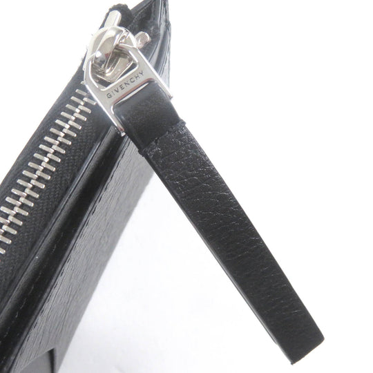 GIVENCHY name card holder BB60LSB1Q7-001 Main: Leather black Voyeur mens Used Authentic