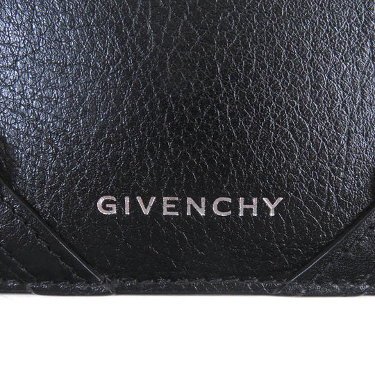GIVENCHY name card holder BB60LSB1Q7-001 Main: Leather black Voyeur mens Used Authentic