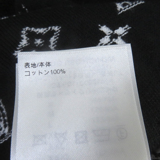 LOUIS VUITTON Hoodie 1AA4Y8 Main: 100% cotton black mens M Used Authentic