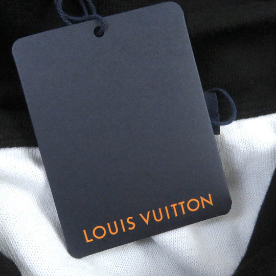 LOUIS VUITTON Hoodie 1AA4Y8 Main: 100% cotton black mens M Used Authentic