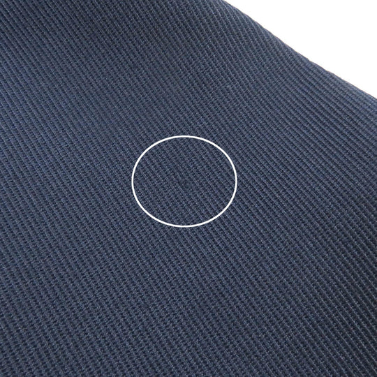 GUCCI slacks 668588 Outer: 100% cotton, Lining: 100% cupra, Part: 46% acrylic, 46% wool, 8% polyester, Part: 100% cowhide Navy mens 46 Used Authentic