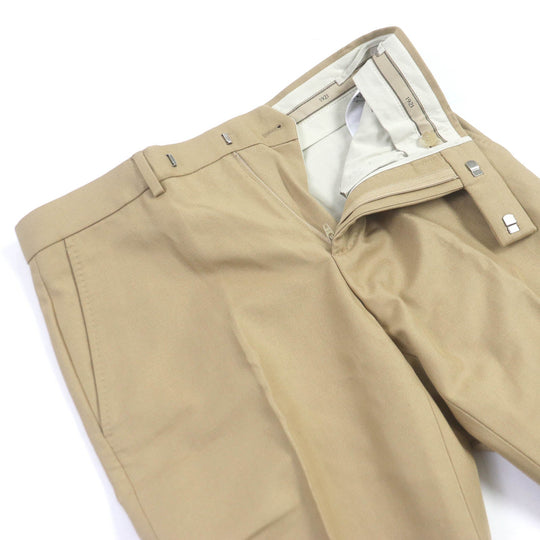 GUCCI Chino pants 720965 Outer: 100% cotton, Lining: 100% cupra beige mens 44 Used Authentic