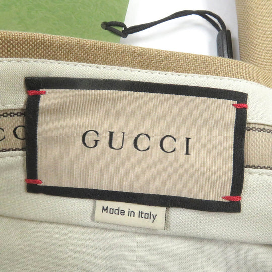 GUCCI Chino pants 720965 Outer: 100% cotton, Lining: 100% cupra beige mens 44 Used Authentic