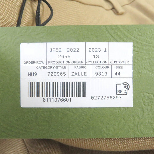GUCCI Chino pants 720965 Outer: 100% cotton, Lining: 100% cupra beige mens 44 Used Authentic
