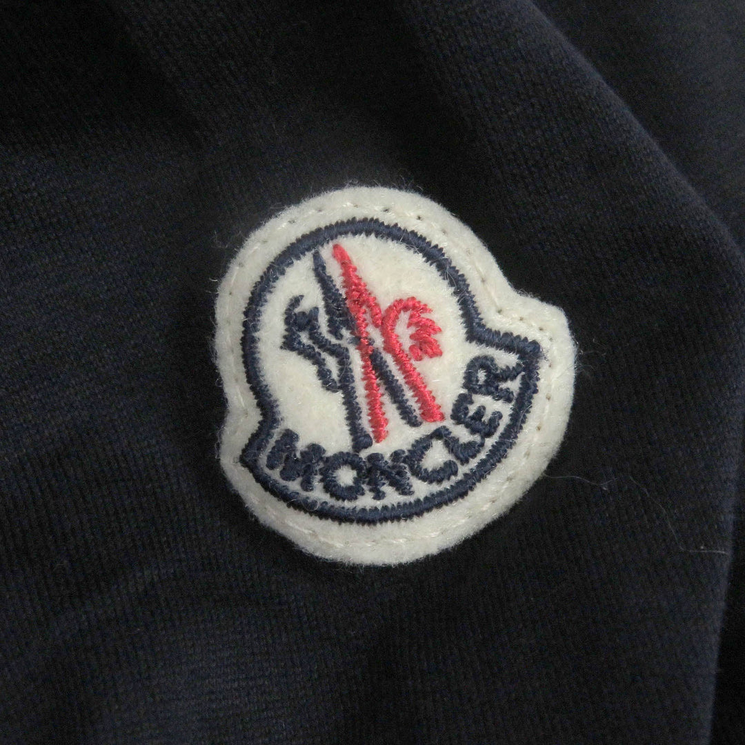 MONCLER Short sleeve T-shirt Main: 100% cotton Navy MAGLIA T-SHIRT mens XS Used Authentic