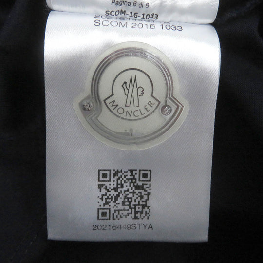 MONCLER Short sleeve T-shirt Main: 100% cotton Navy MAGLIA T-SHIRT mens XS Used Authentic