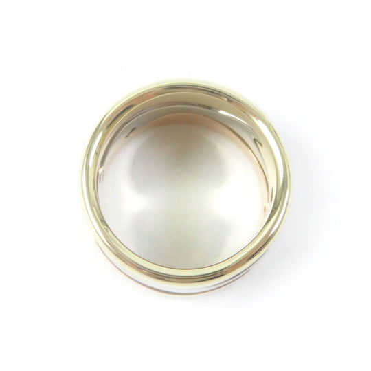 Georg Jensen Ring Main�F750 Gold Silver Pink Gold Fusion ring Women 50 Used Authentic