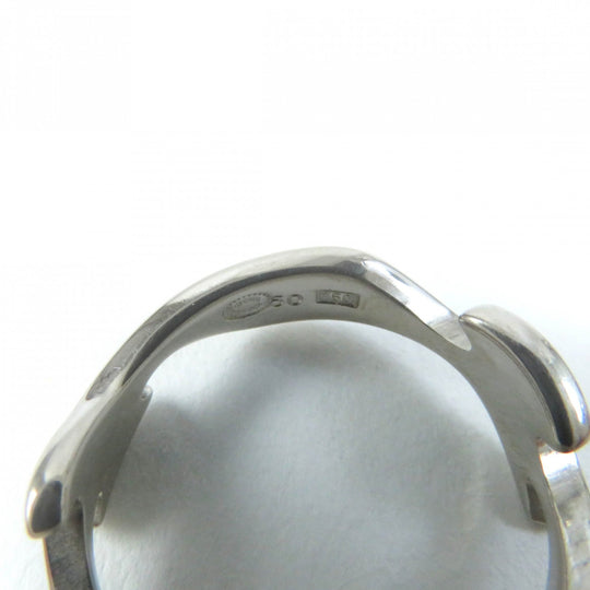 Georg Jensen Ring Main�F750 Gold Silver Pink Gold Fusion ring Women 50 Used Authentic