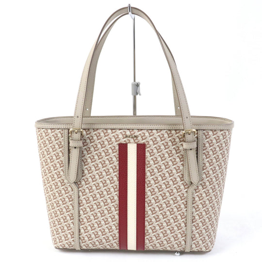 BALLY Tote Bag Main: Leather Gurege SUPRA Women Used Authentic