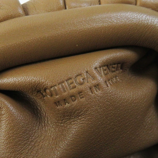 BOTTEGAVENETA Coin case 577816 Main: Leather Brown The pouch Women Used Authentic