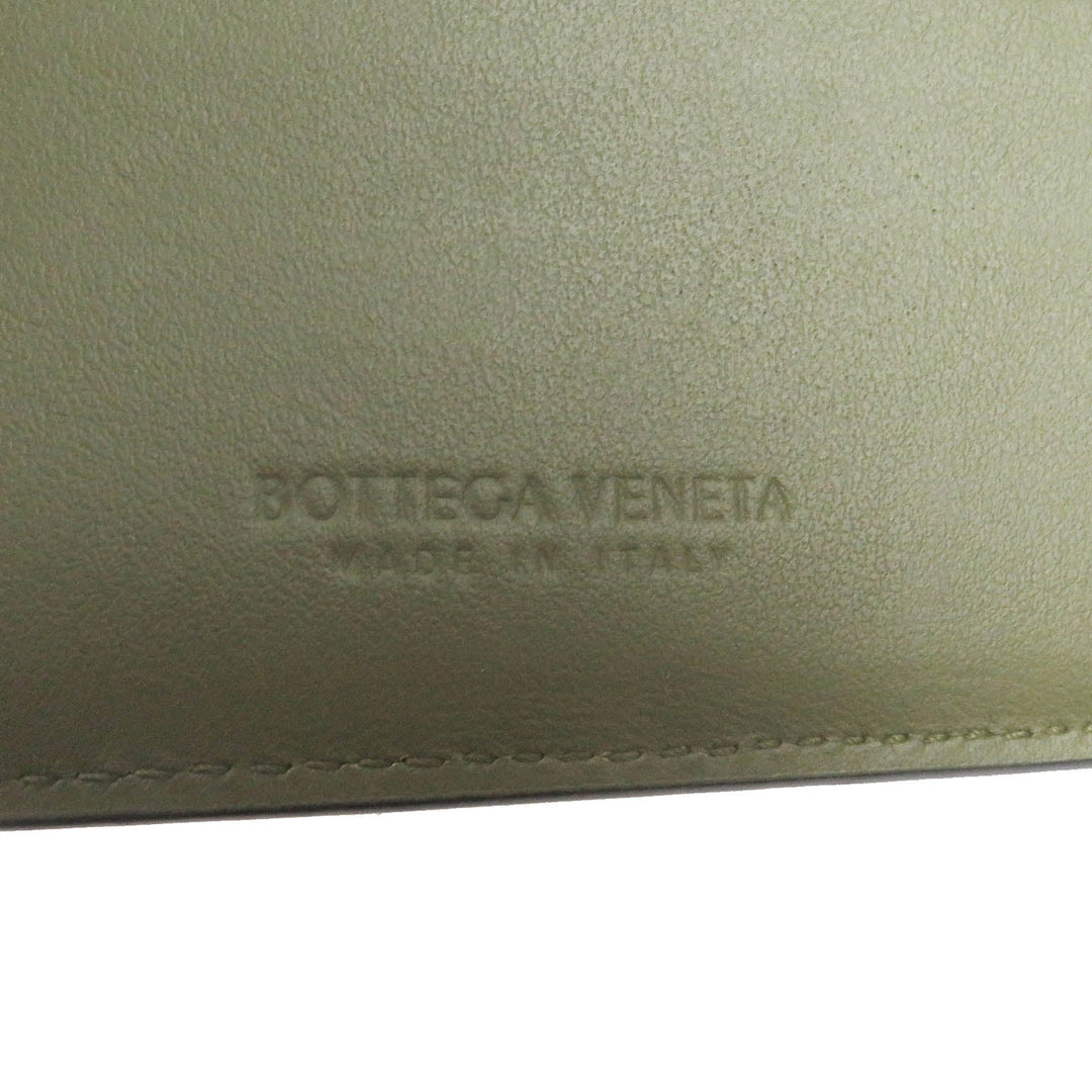 BOTTEGAVENETA Bifold Wallet 749455 Leather Space Mad mens Used Authentic