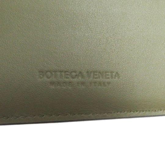 BOTTEGAVENETA Bifold Wallet 749455 Leather Space Mad mens Used Authentic