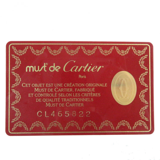 CARTIER Key case Key holder  L3000127 Main: Leather black Pasha de Cartier mens Used Authentic