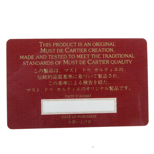 CARTIER Key case Key holder  L3000127 Main: Leather black Pasha de Cartier mens Used Authentic