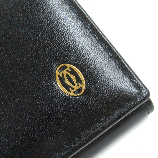 CARTIER Key case Key holder  L3000127 Main: Leather black Pasha de Cartier mens Used Authentic