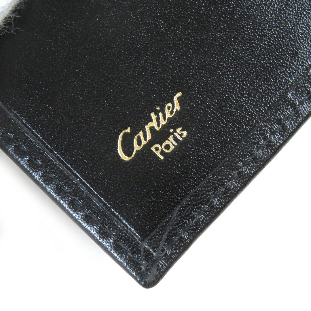CARTIER Key case Key holder  L3000127 Main: Leather black Pasha de Cartier mens Used Authentic