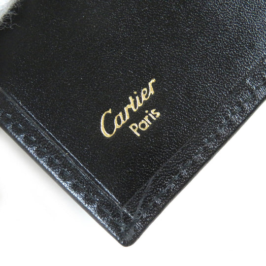 CARTIER Key case Key holder  L3000127 Main: Leather black Pasha de Cartier mens Used Authentic
