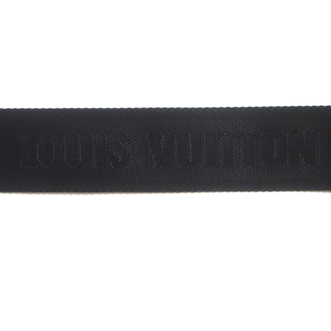 LOUIS VUITTON Shoulder Bag M82248 Calf leather black Monogram shadow noe sling mens Used Authentic